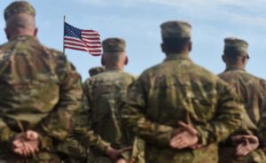 Tampa veterans facing flag
